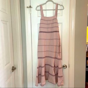 SAYLOR Scalloped Midi Dress